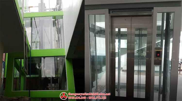 Báo giá thang máy Mitsubishi tải trọng 350kg, 450kg, 750kg,1000kg – 2026