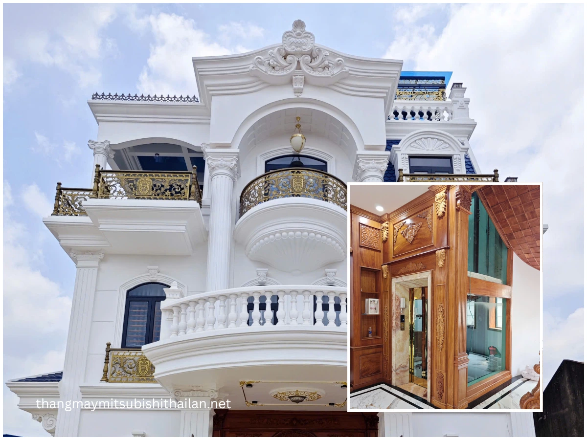 Dự án thang máy gia đình tại Phước Long, Bình Phước